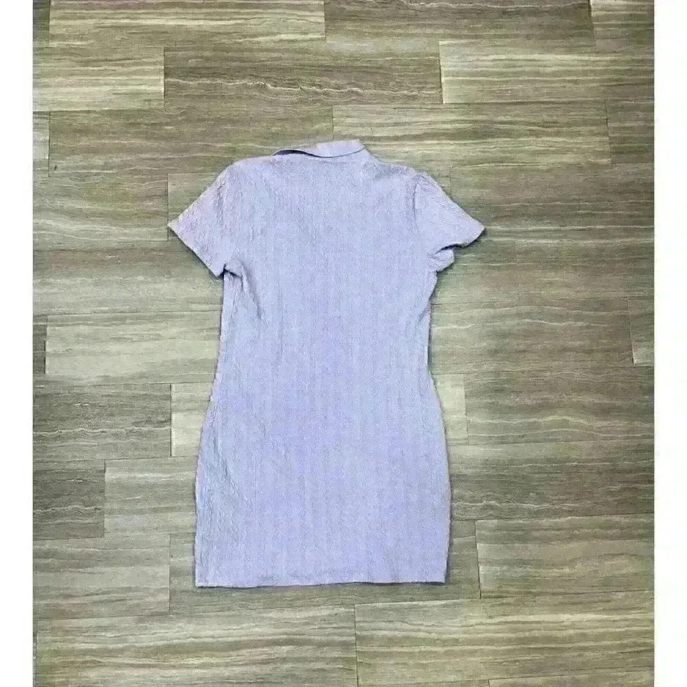H&M Collared Bodycon Dress - Lavender - Size XL - Picture 6 of 6